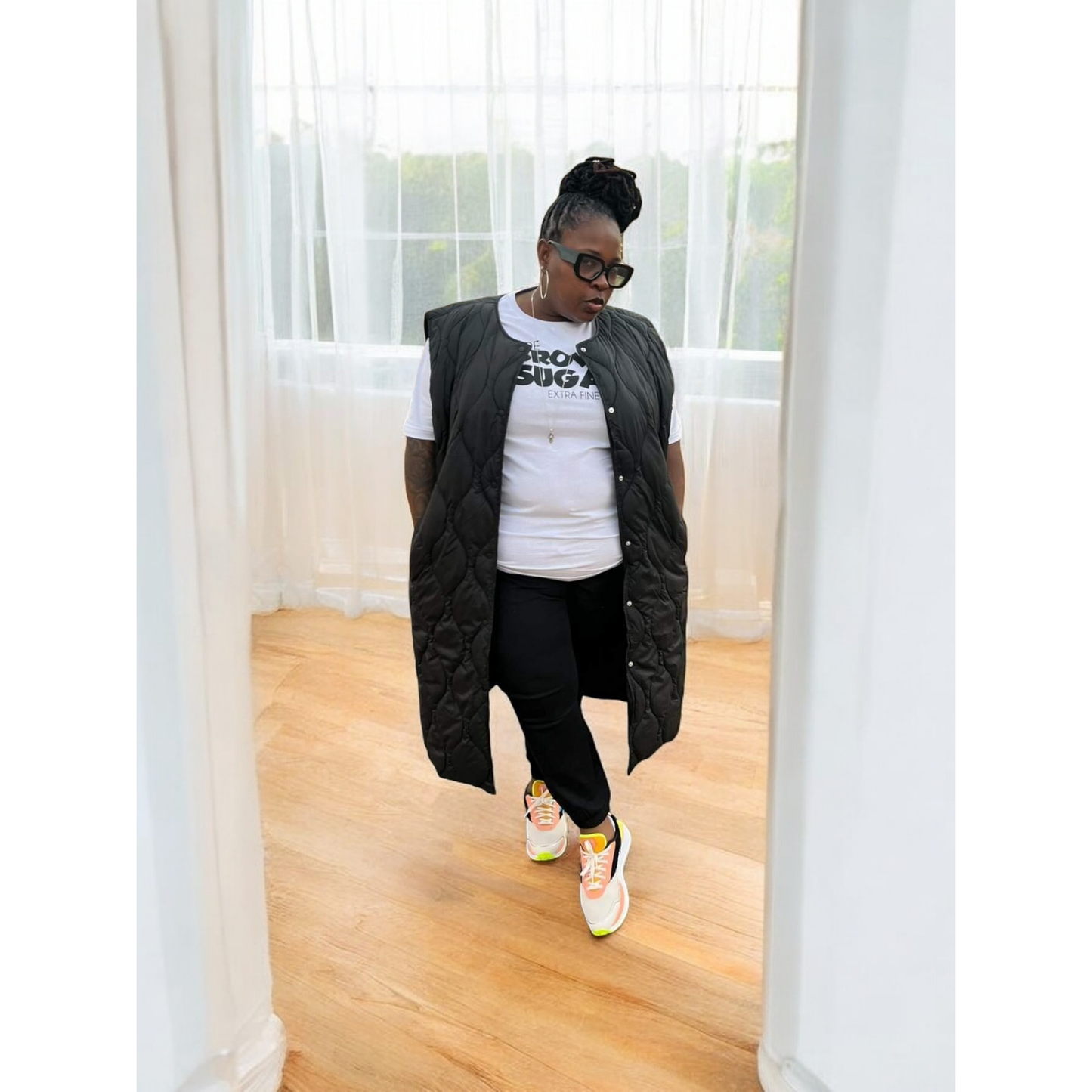 Plus Size Cotton Joggers