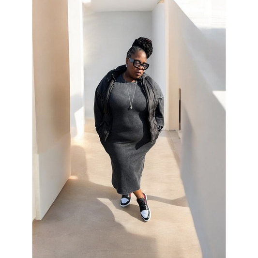 Lounge Dress with Pockets