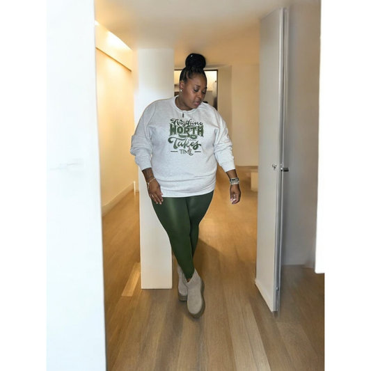 Graphic Sweatshirt & Legging Set